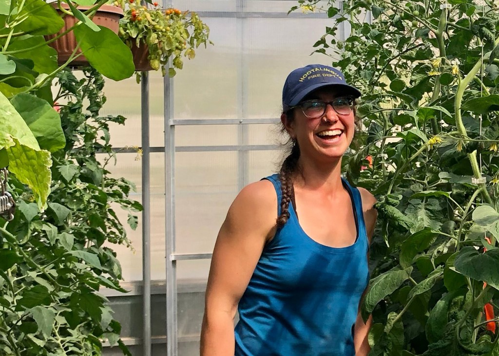 Sarah's Harvest farmer